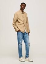 Pepe Jeans callen midrise rento istuvuus farkut miehet denim TB00820