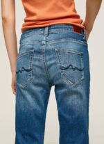 Pepe Jeans carey midrise rennon mallin farkut naiset denim TB0080 - Image 5
