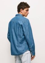 Pepe Jeans carsonin tavallinen farkkupaita miehet denim TB001020 - Image 4
