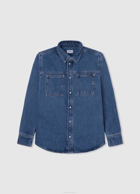 pepe_jeans_ceder_mallinen_farkkupaita_poika_denim_tb001667.jpg Pepe Jeans Ceder-mallinen farkkupaita poika denim TB001667 - Image 1