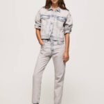Pepe Jeans celyn regular fit korkeavyötäröiset farkut naiset denim TB0017