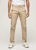 Pepe Jeans charly slim fit chino housut miehet maltaat TB001119 - Image 2