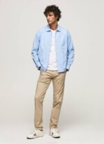 Pepe Jeans charly slim fit chino housut miehet maltaat TB001119
