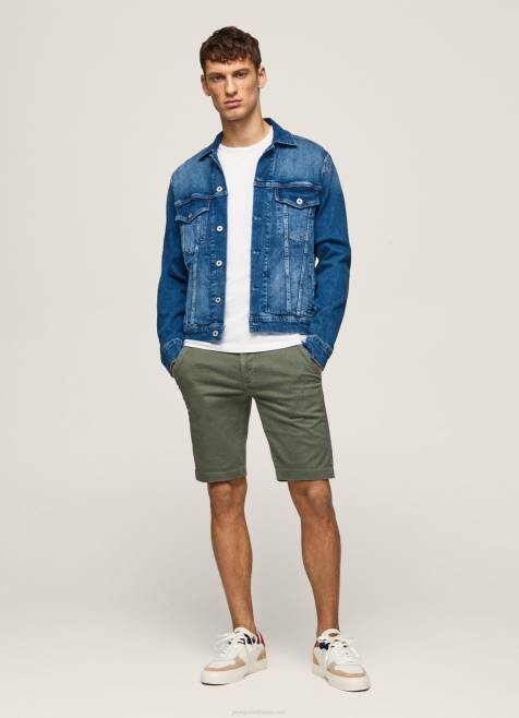pepe_jeans_charly_slim_fit_chino_shortsit_miehet_valu_tb001130.jpg Pepe Jeans charly slim fit chino shortsit miehet valu TB001130 - Image 1
