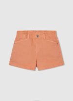 Pepe Jeans culotte fit denim shortsit tyttö persikka TB001510