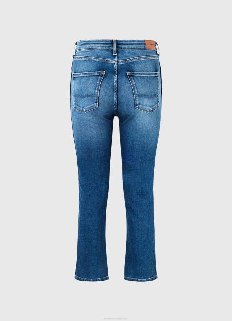 Pepe Jeans dion 7/8 korkeavyötäröiset slim fit farkut naiset denim TB0074 - Image 2