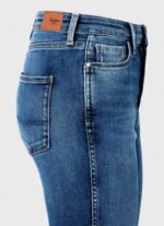 Pepe Jeans dion 7/8 korkeavyötäröiset slim fit farkut naiset denim TB0074 - Image 3
