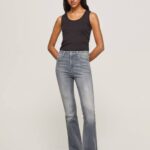 Pepe Jeans dion korkeavyötäröiset levenevät farkut naiset denim TB0063