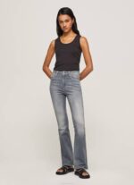 Pepe Jeans dion korkeavyötäröiset levenevät farkut naiset denim TB0063