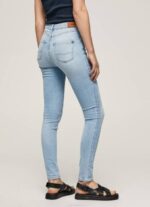 Pepe Jeans dion korkeavyötäröiset skinny fit farkut naiset denim TB0038 - Image 4
