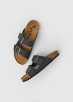 Pepe Jeans double kansas anatomiset sandaalit miehet musta TB001271 - Image 2
