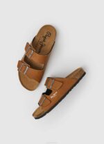 Pepe Jeans double kansas anatomiset sandaalit miehet rusketus TB001281 - Image 2