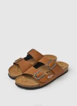Pepe Jeans double kansas anatomiset sandaalit miehet rusketus TB001281 - Image 3