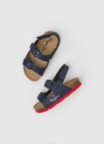 Pepe Jeans double kansas anatomiset sandaalit poika laivasto TB001549 - Image 2