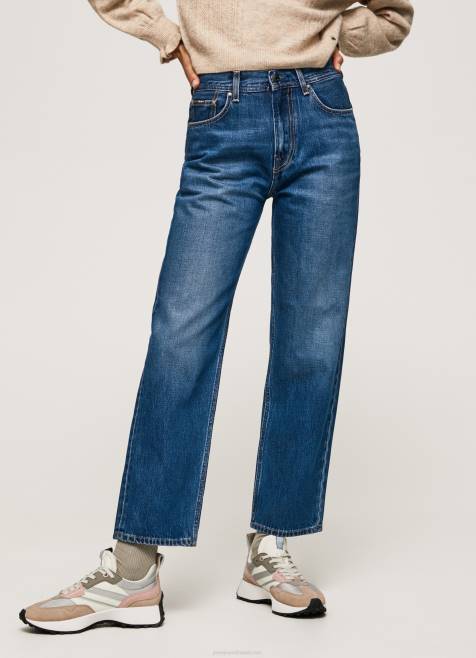 Pepe Jeans dover korkeavyötäröiset rennon mallin farkut naiset denim TB0083 - Image 2