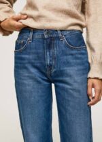 Pepe Jeans dover korkeavyötäröiset rennon mallin farkut naiset denim TB0083 - Image 3
