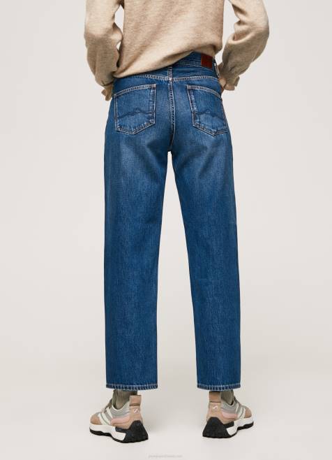 Pepe Jeans dover korkeavyötäröiset rennon mallin farkut naiset denim TB0083 - Image 4