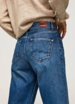 Pepe Jeans dover korkeavyötäröiset rennon mallin farkut naiset denim TB0083 - Image 5