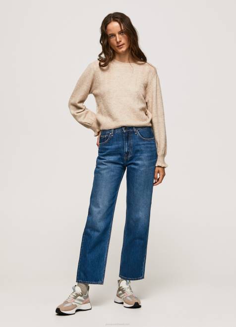 Pepe Jeans dover korkeavyötäröiset rennon mallin farkut naiset denim TB0083 - Image 1
