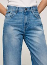 Pepe Jeans dover korkeavyötäröiset rennon mallin farkut naiset denim TB0084 - Image 3