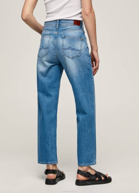 Pepe Jeans dover korkeavyötäröiset rennon mallin farkut naiset denim TB0084 - Image 4