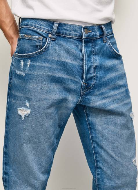 Pepe Jeans easton dropped rise rento istuvuus farkut miehet denim TB00819 - Image 3