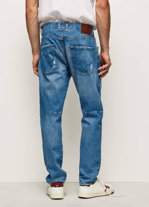 Pepe Jeans easton dropped rise rento istuvuus farkut miehet denim TB00819 - Image 4