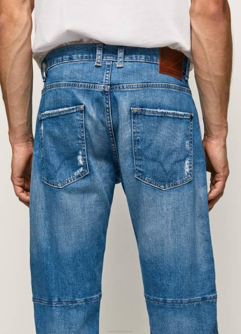 Pepe Jeans easton dropped rise rento istuvuus farkut miehet denim TB00819 - Image 5