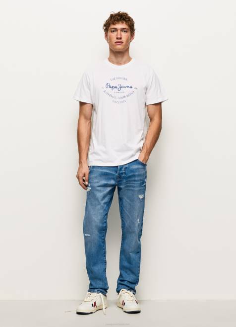 Pepe Jeans easton dropped rise rento istuvuus farkut miehet denim TB00819 - Image 1
