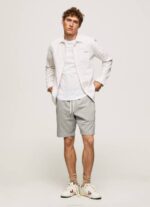 Pepe Jeans edward sporttiset shortsit miehet harmaa marli TB001140