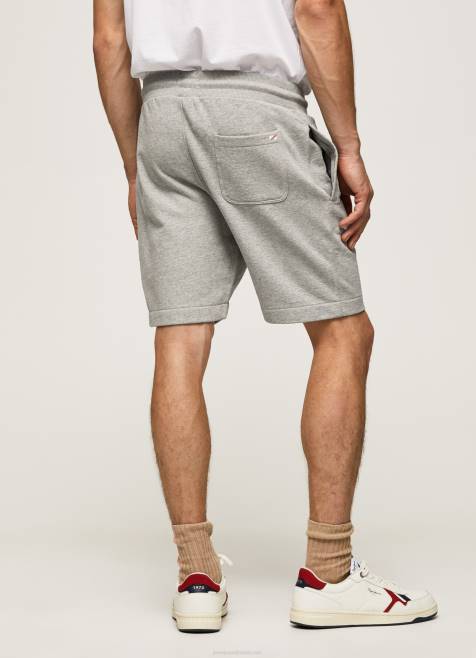 Pepe Jeans edward sporttiset shortsit miehet harmaa marli TB001140 - Image 4