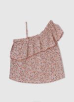 Pepe Jeans epäsymmetrinen harriet-pusero tyttö multi TB001470 - Image 2