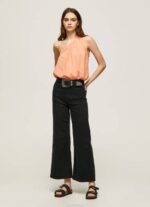 Pepe Jeans Epäsymmetrinen pääntie toppi naiset persikka TB00355 - Image 2