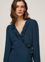 Pepe Jeans esha-kääreinen lyhyt mekko naiset dulwich TB00158 - Image 3