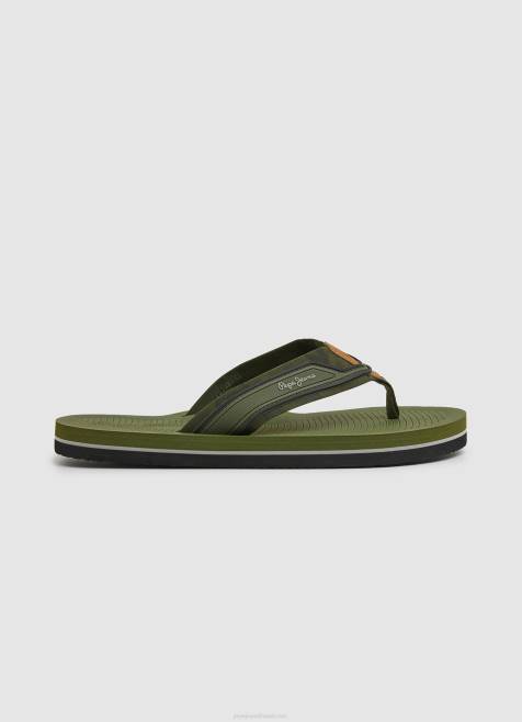 pepe_jeans_etelaranta_camu_ranta_varvastossut_miehet_khakin_vihrea_tb001280.jpg Pepe Jeans eteläranta camu ranta varvastossut miehet khakin vihreä TB001280 - Image 1