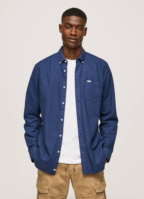 pepe_jeans_fabio_regular_fit_oxford_paita_miehet_dulwich_tb001025.jpg Pepe Jeans fabio regular fit oxford paita miehet dulwich TB001025 - Image 1