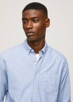 Pepe Jeans fabio regular fit oxford paita miehet valkaisu sininen TB001027 - Image 3