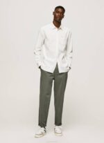 Pepe Jeans fabio regular fit oxford paita miehet valkoinen TB001031 - Image 2