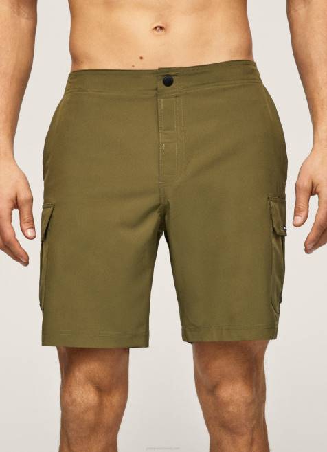 Pepe Jeans fergus cargo uimapuku shortsit miehet harvardin khaki TB001141 - Image 5