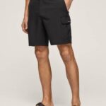 Pepe Jeans fergus cargo uimapuku shortsit miehet musta TB001142