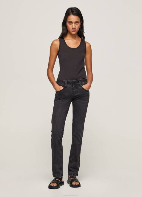 pepe_jeans_gen_midrise_tavalliset_farkut_naiset_denim_tb0026.jpg Pepe Jeans gen midrise tavalliset farkut naiset denim TB0026 - Image 1