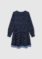 Pepe Jeans geometrisella kuviolla lyhyt mekko tyttö multi TB001387 - Image 2