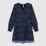 Pepe Jeans geometrisella kuviolla lyhyt mekko tyttö multi TB001387
