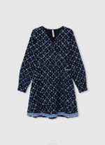 Pepe Jeans geometrisella kuviolla lyhyt mekko tyttö multi TB001387