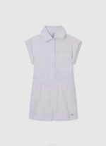 Pepe Jeans geometrisella kuviolla lyhyt mekko tyttö multi TB001387 - Image 4