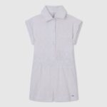 Pepe Jeans geraldine harjakattoinen lyhyt haalari tyttö mousse TB001386