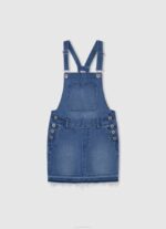Pepe Jeans geraldine harjakattoinen lyhyt haalari tyttö mousse TB001386 - Image 4