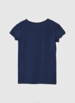 Pepe Jeans glitterlogollinen t-paita tyttö dulwich TB001428 - Image 2