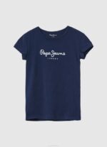 Pepe Jeans glitterlogollinen t-paita tyttö dulwich TB001428