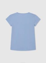 Pepe Jeans glitterlogollinen t-paita tyttö lahti TB001465 - Image 2
